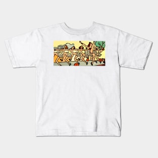 Can-Can dance. Kids T-Shirt